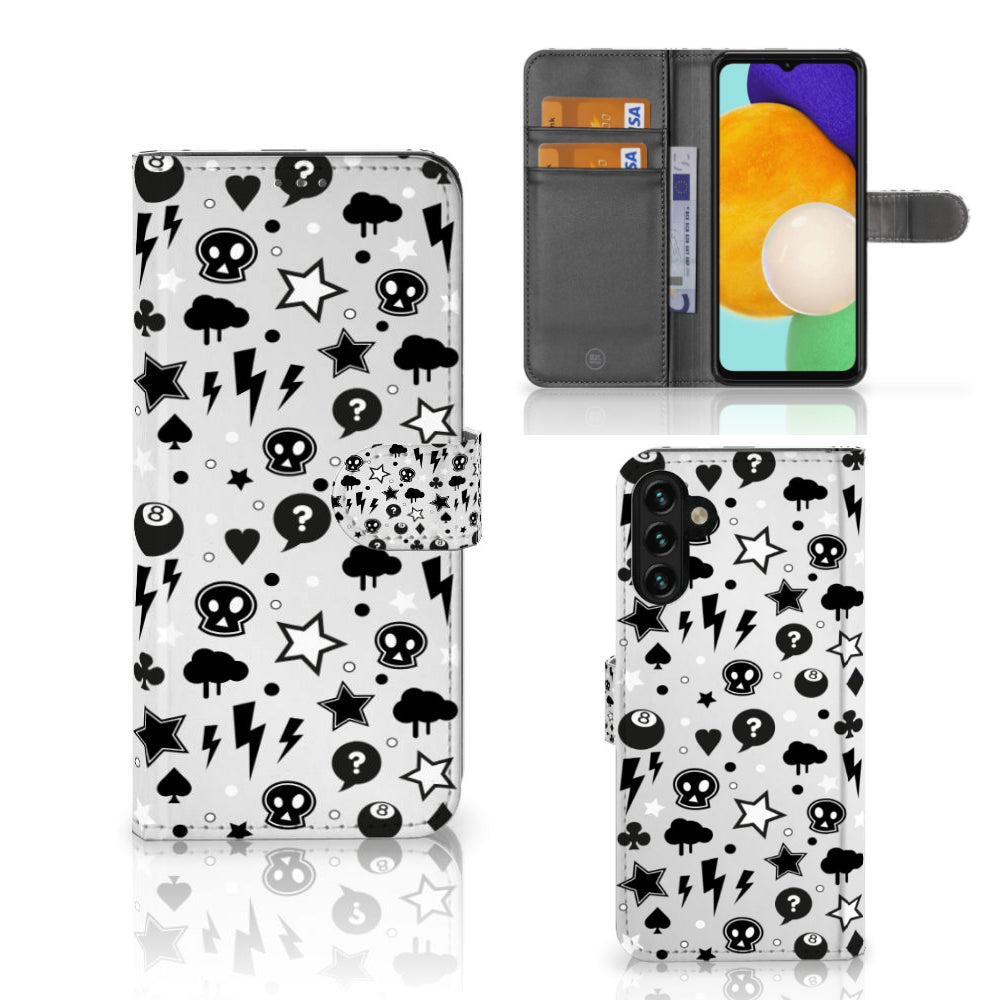 Telefoonhoesje met Naam Samsung Galaxy A04s | Samsung Galaxy A13 5G Silver Punk