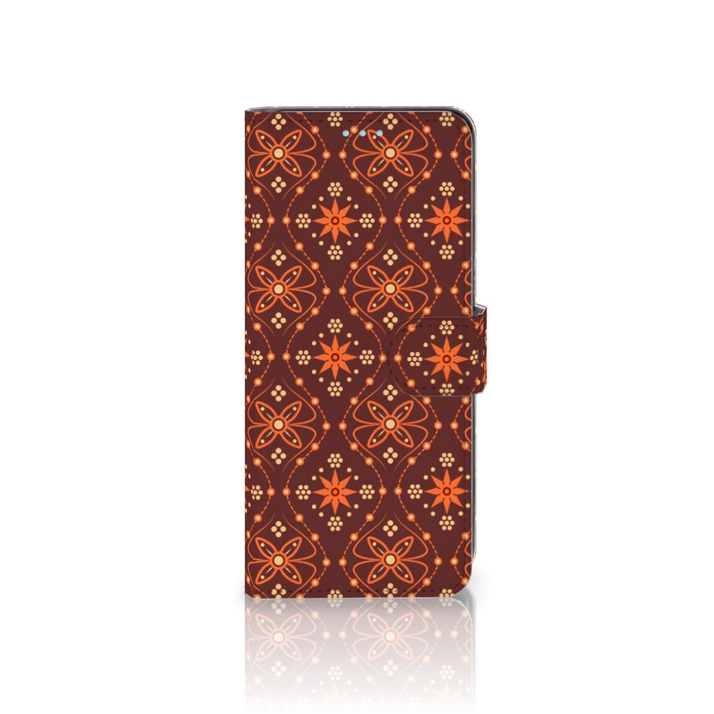 Sony Xperia 10 III Telefoon Hoesje Batik Brown