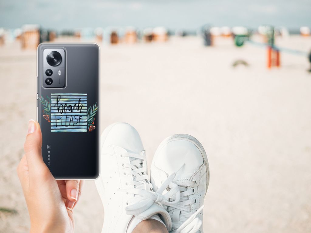 Xiaomi 12 Pro Telefoonhoesje met Naam Boho Beach