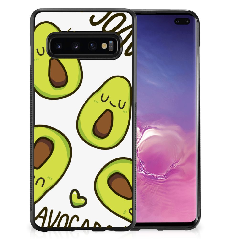Samsung Galaxy S10+ Bumper Hoesje Avocado Singing
