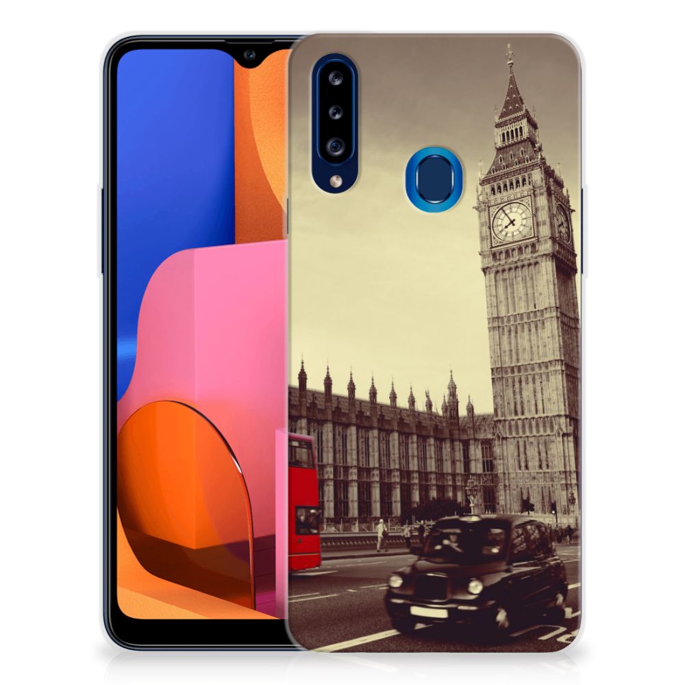 Samsung Galaxy A20s Siliconen Back Cover Londen B2C Telecom
