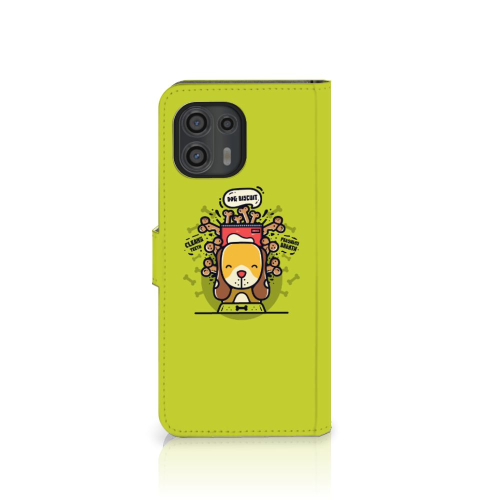 Motorola Edge 20 Lite Leuk Hoesje Doggy Biscuit
