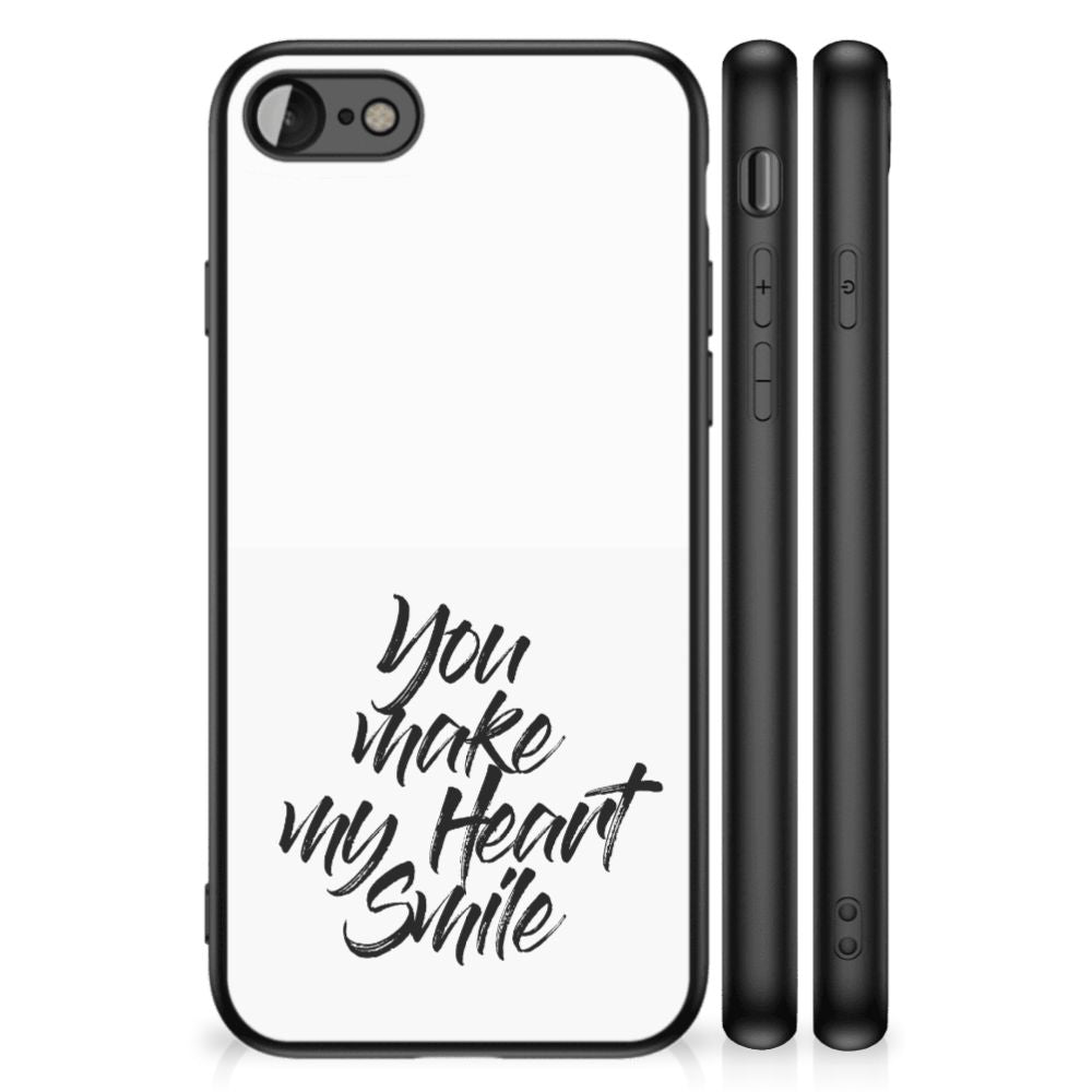 iPhone SE 2022 | SE 2020 | 7/8 Telefoon Hoesje met tekst Heart Smile