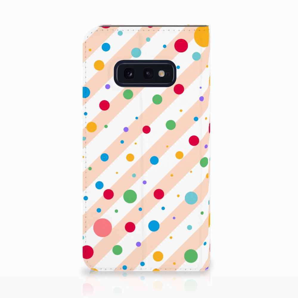 Samsung Galaxy S10e Hoesje met Magneet Dots