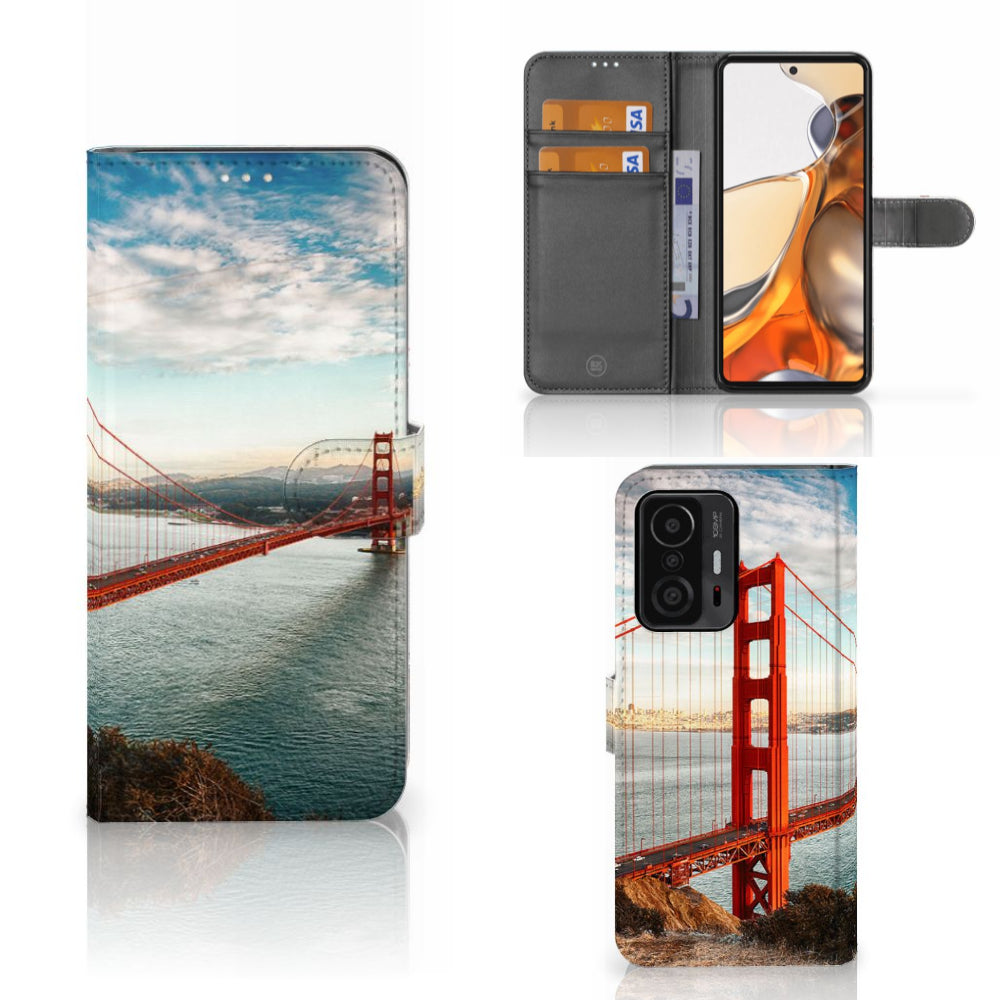 Xiaomi 11T | 11T Pro Flip Cover Golden Gate Bridge