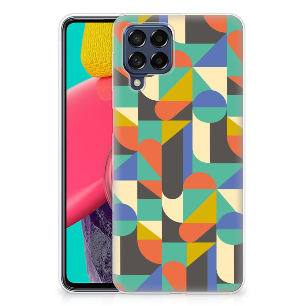 Samsung Galaxy M53 TPU bumper Funky Retro