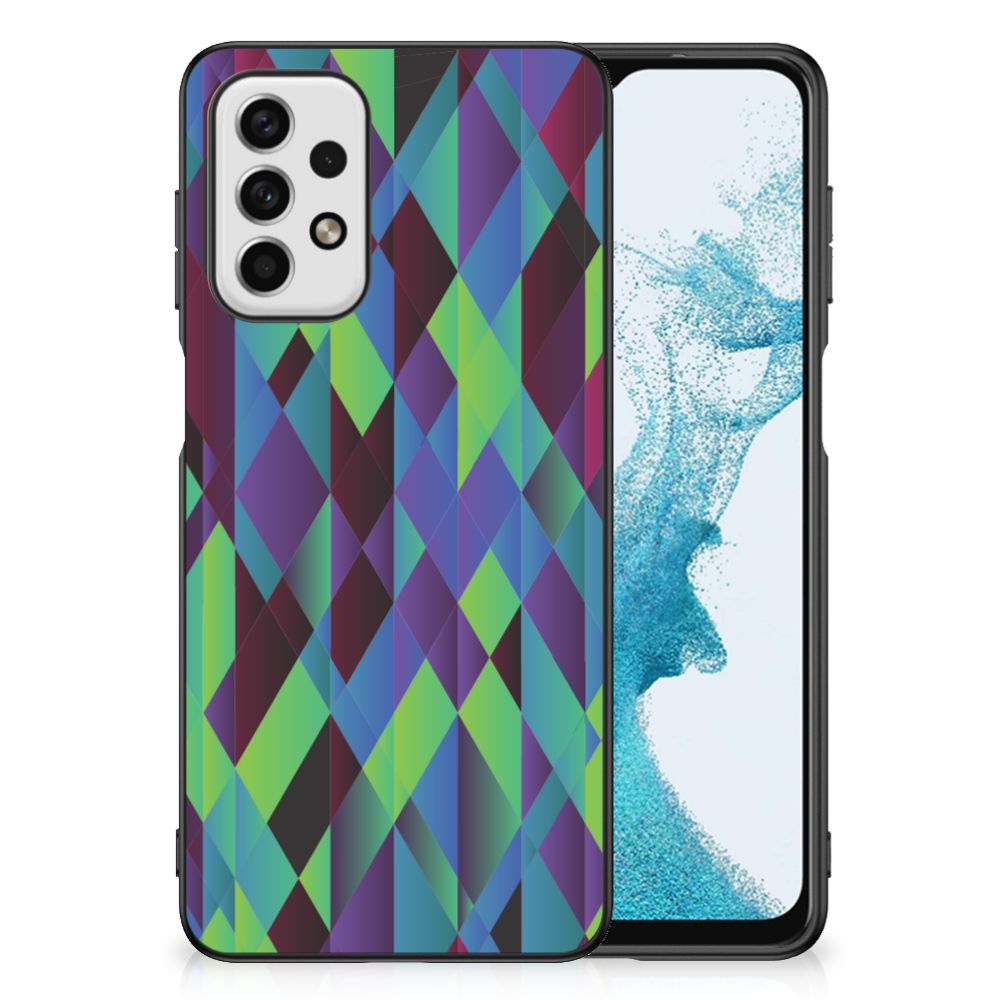 Samsung Galaxy A23 Backcover Abstract Green Blue B2C Telecom