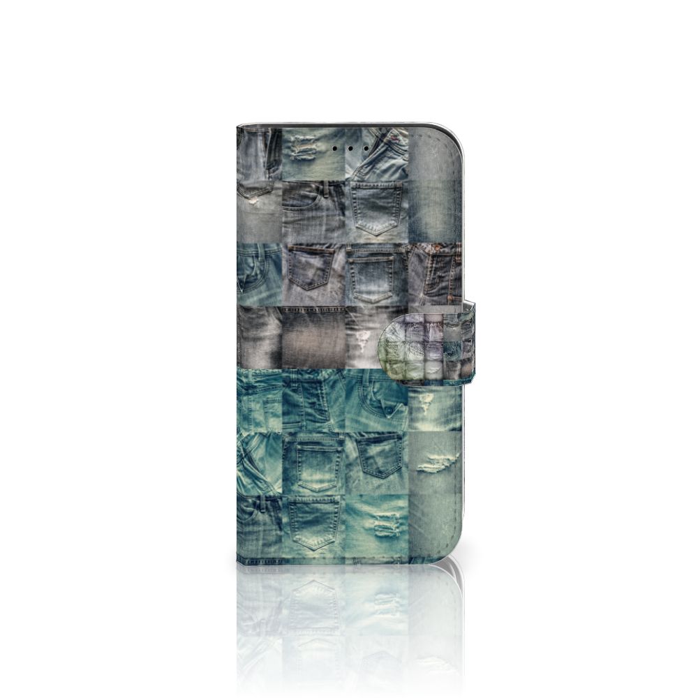 Wallet Case met Pasjes iPhone 13 Pro Spijkerbroeken