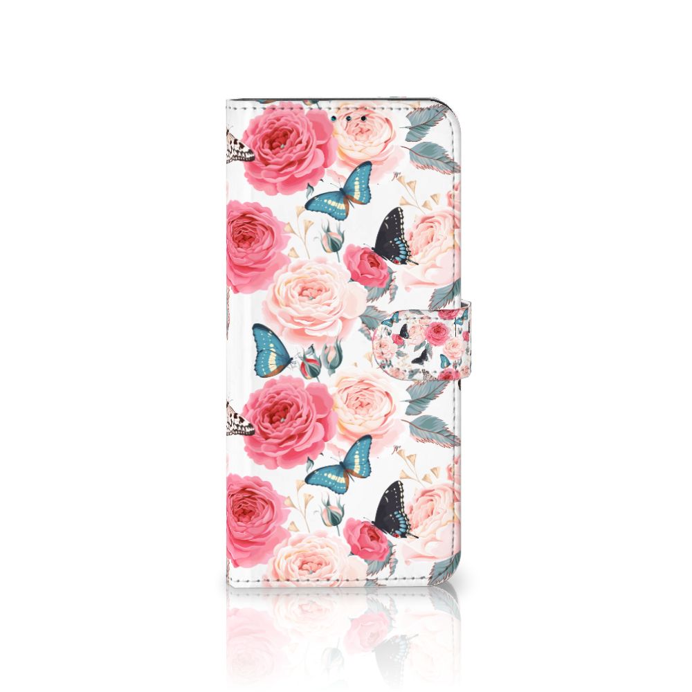 Nokia G50 Hoesje Butterfly Roses