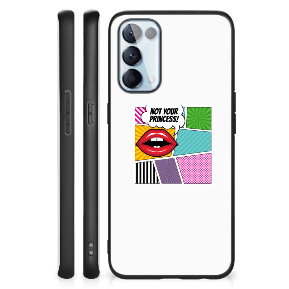 OPPO Reno5 5G | Find X3 Lite GSM Cover Popart Princess