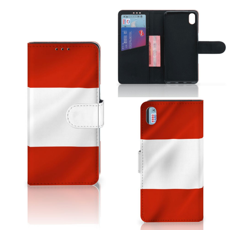 Xiaomi Redmi 7A Bookstyle Case Oostenrijk