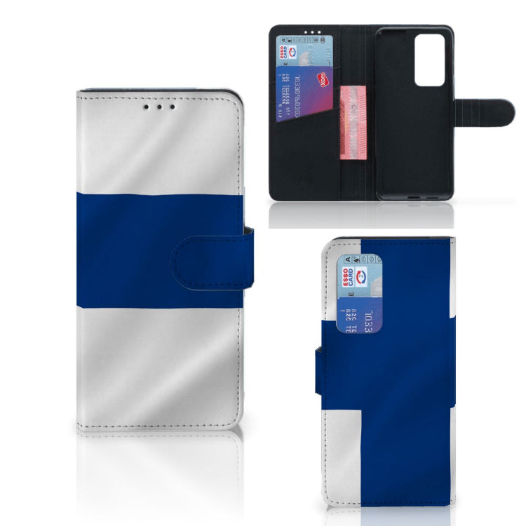 Huawei P40 Pro Bookstyle Case Finland