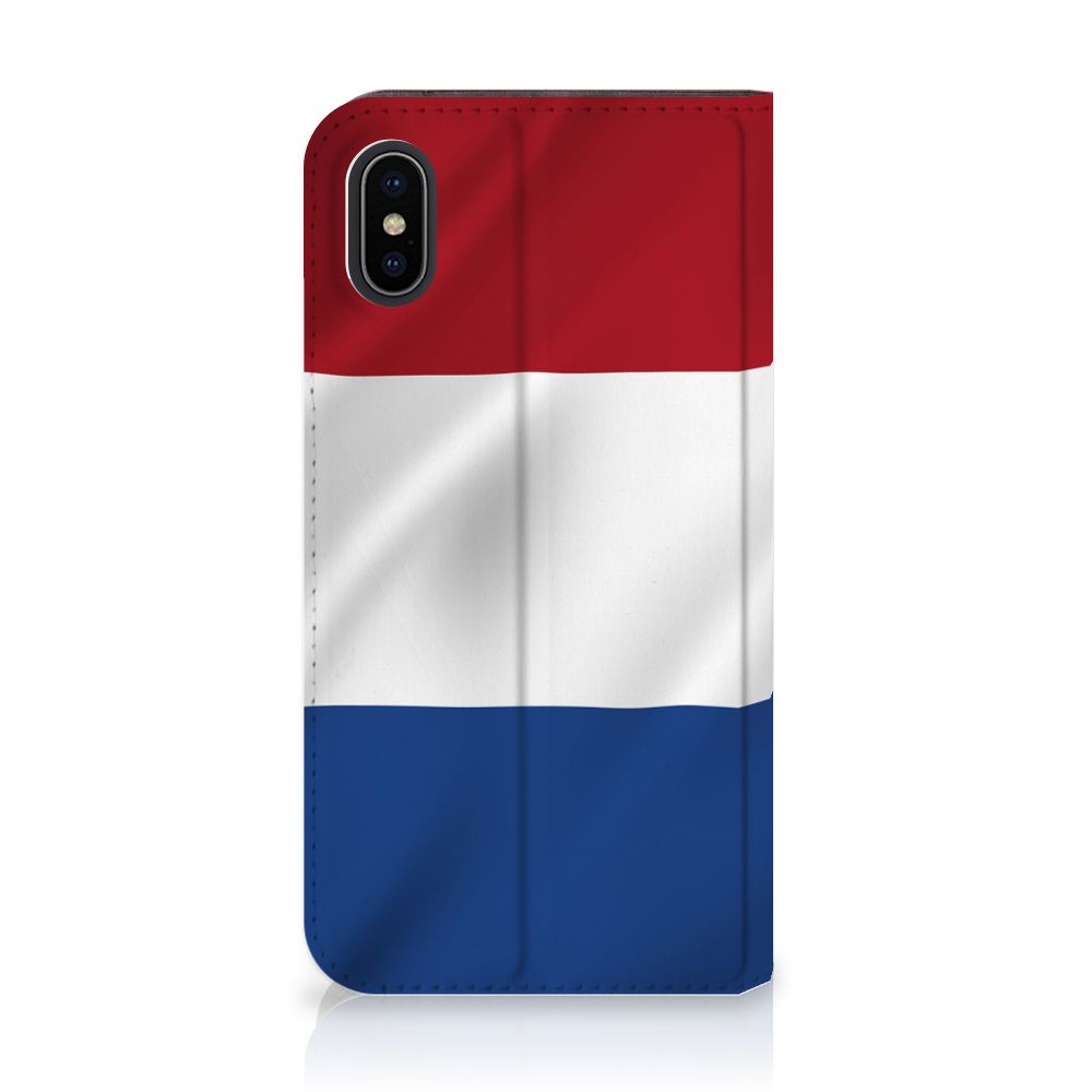 Apple iPhone X | Xs Standcase Nederlandse Vlag - B2C Telecom