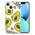iPhone 13 Stevig Bumper Hoesje Avocado Singing B2C Telecom