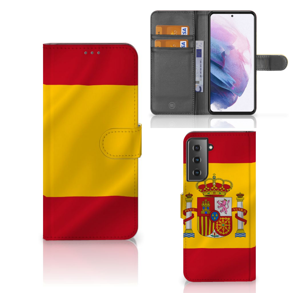 Samsung Galaxy S21 Plus Bookstyle Case Spanje