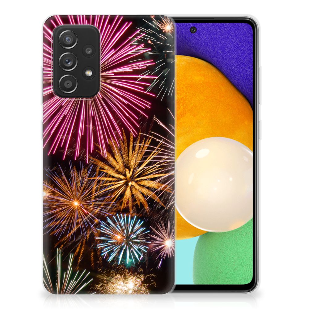 Samsung Galaxy A52 (5G/4G) Silicone Back Cover Vuurwerk