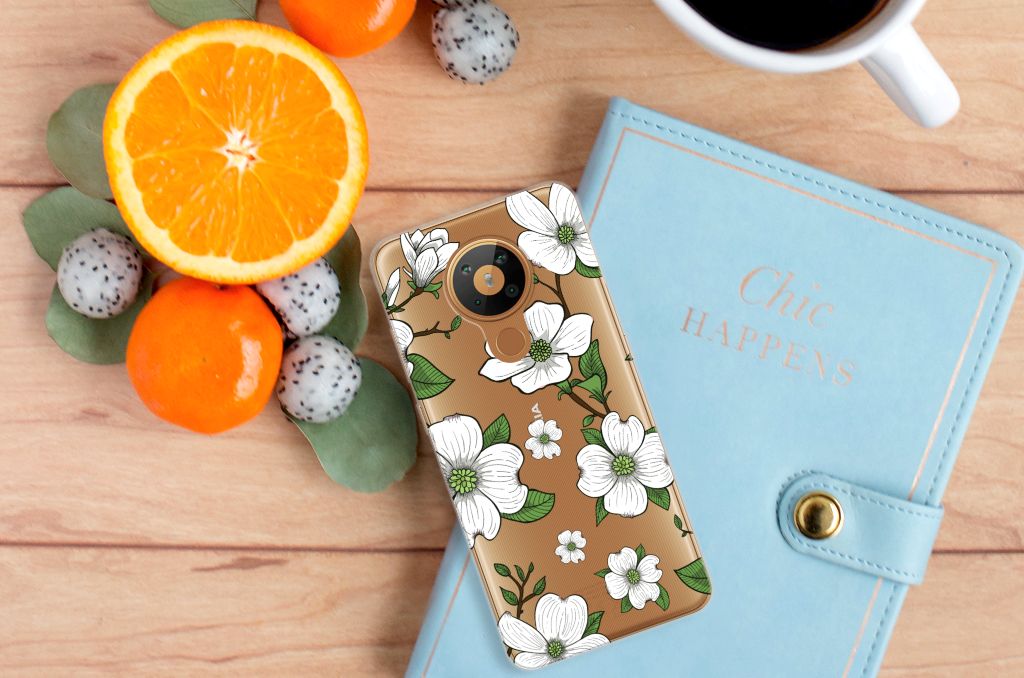 Nokia 5.3 TPU Case Dogwood Flowers B2C Telecom