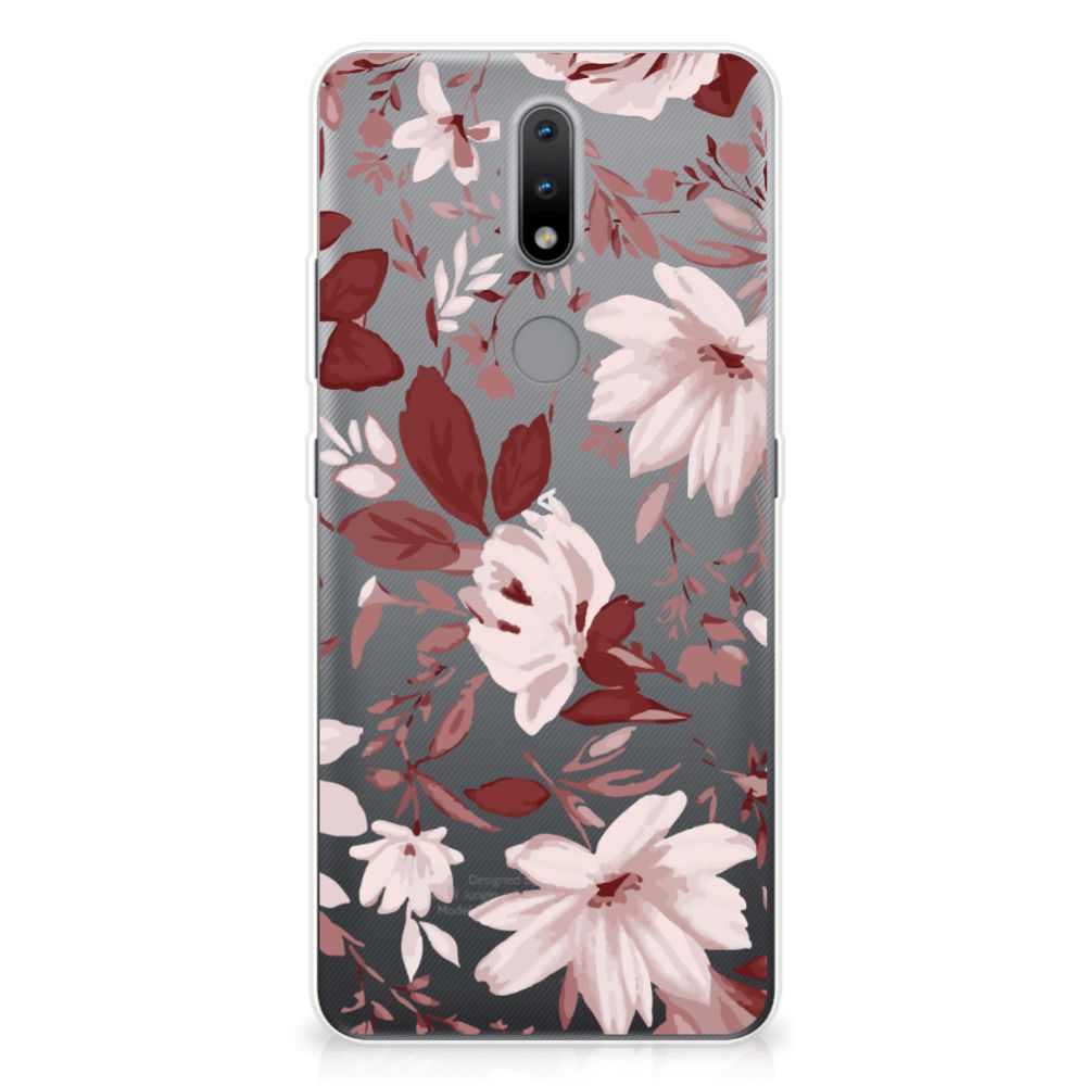 Hoesje maken Nokia 2.4 Watercolor Flowers