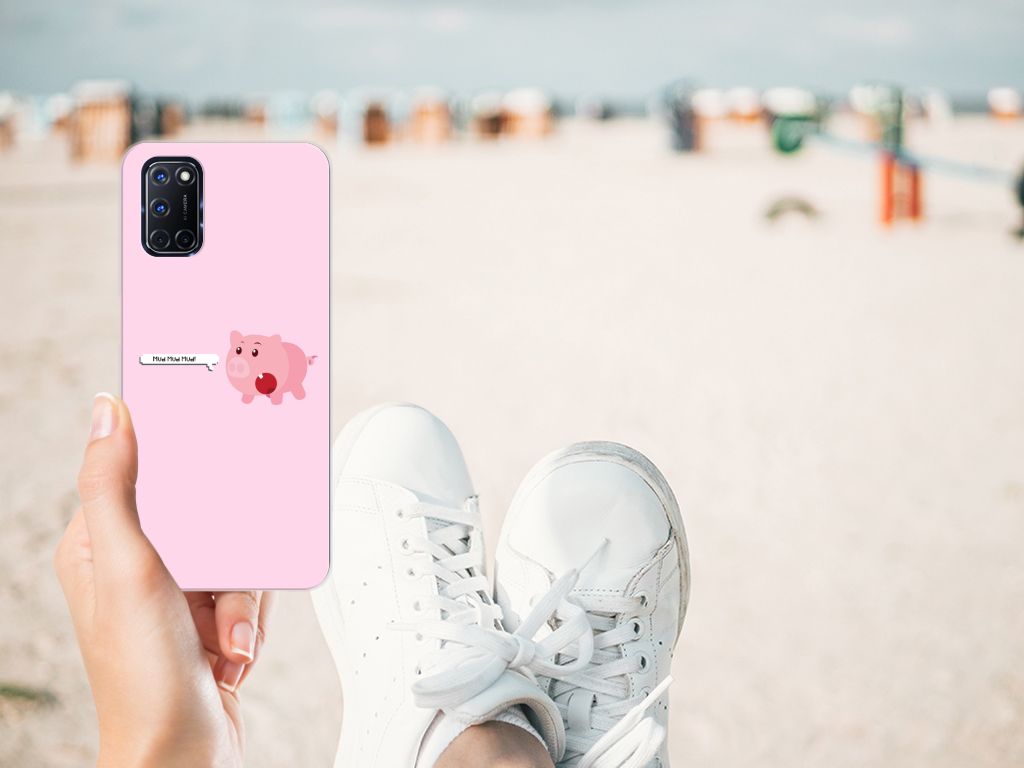 OPPO A52 | A72 Telefoonhoesje met Naam Pig Mud B2C Telecom