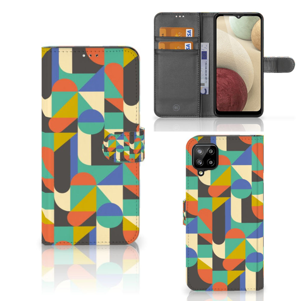 Samsung Galaxy A12 Telefoon Hoesje Funky Retro