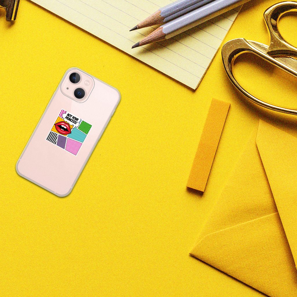 iPhone 13 mini Silicone Back Cover Popart Princess B2C Telecom