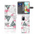 Samsung Galaxy A71 Telefoonhoesje met Pasjes Flamingo Triangle