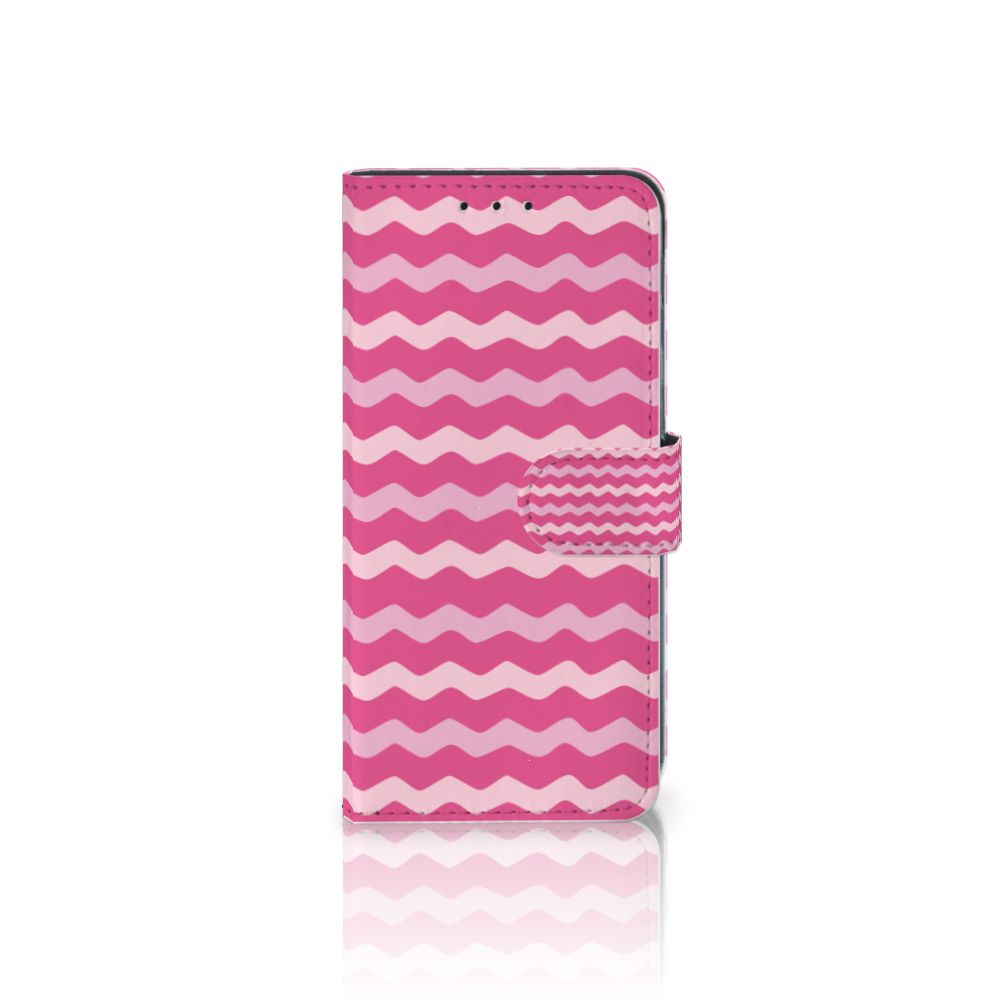 Xiaomi Redmi 8A Telefoon Hoesje Waves Pink