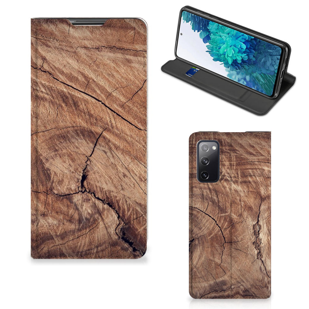 Samsung Galaxy S20 FE Book Wallet Case Tree Trunk