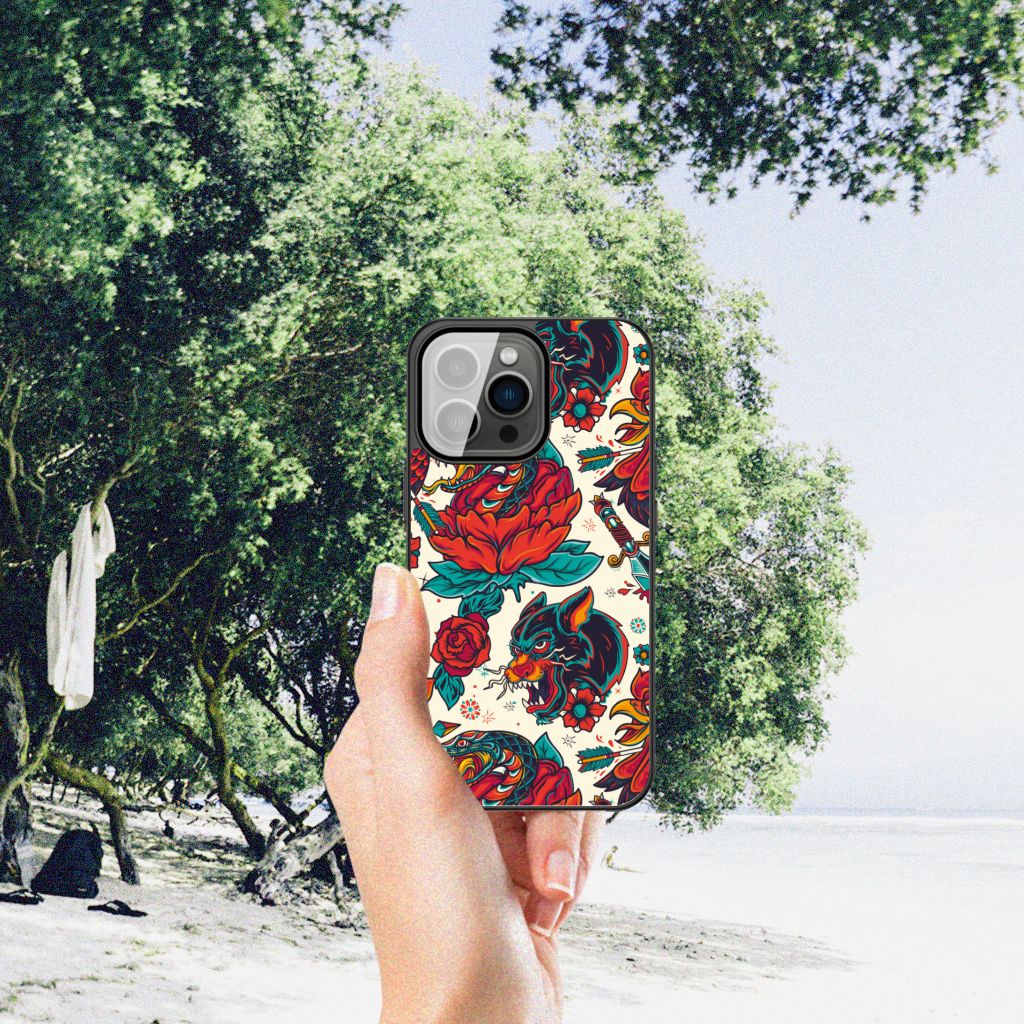 Silicone Back Case voor iPhone 13 Pro Old Skool B2C Telecom