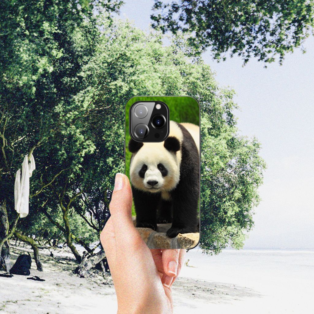 iPhone 14 Pro Dierenprint Telefoonhoesje Panda B2C Telecom