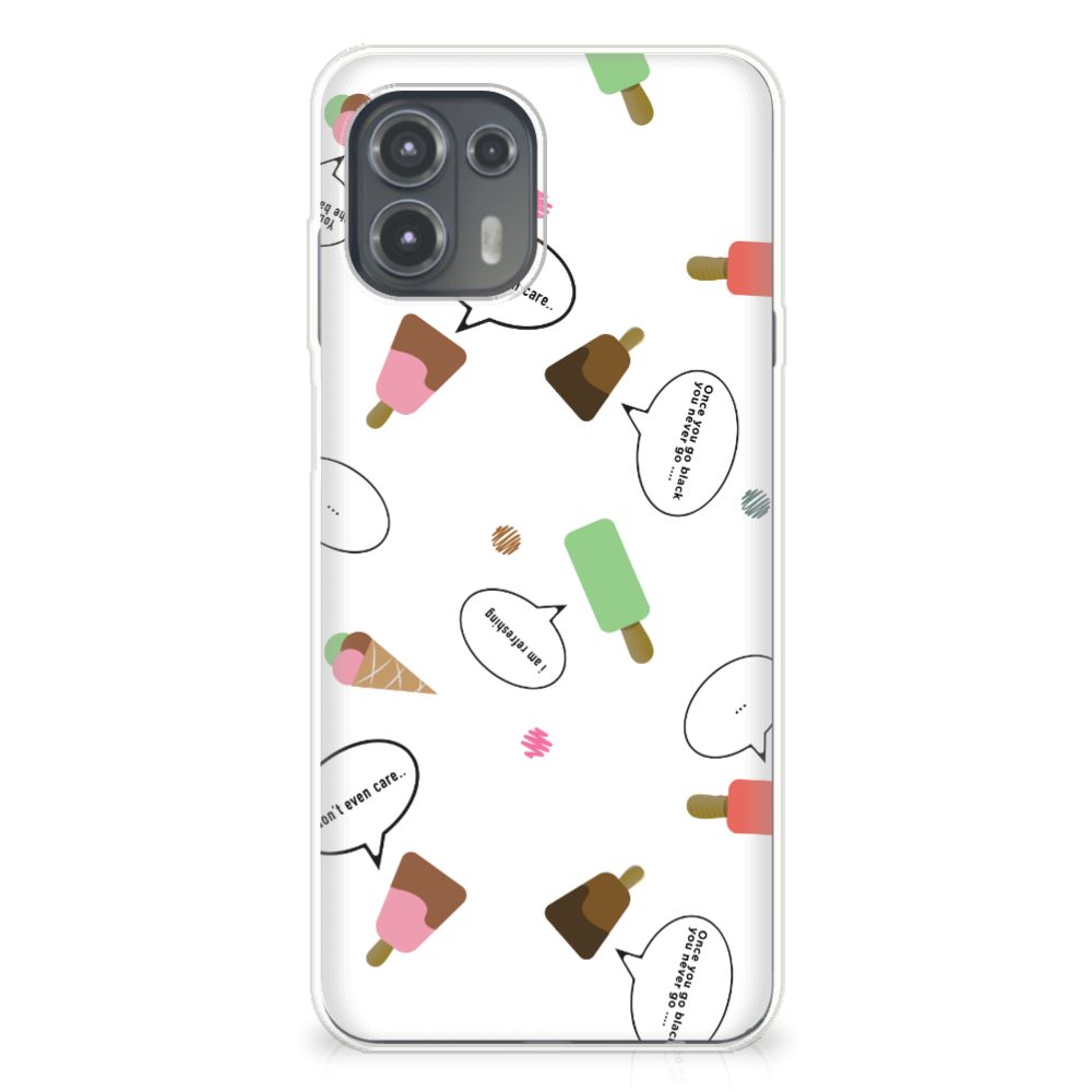 Motorola Edge 20 Lite Siliconen Case IJsjes B2C Telecom