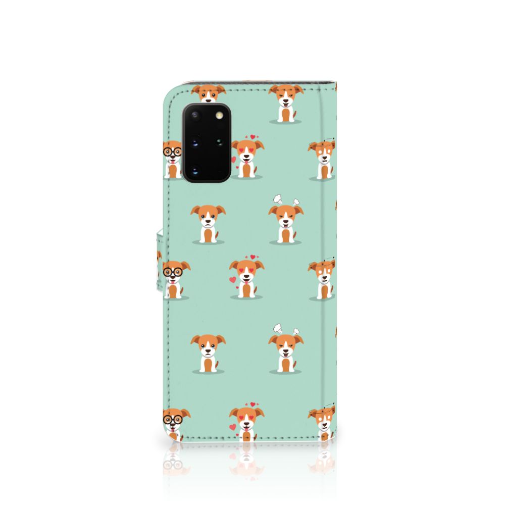 Samsung Galaxy S20 Plus Telefoonhoesje met Pasjes Pups