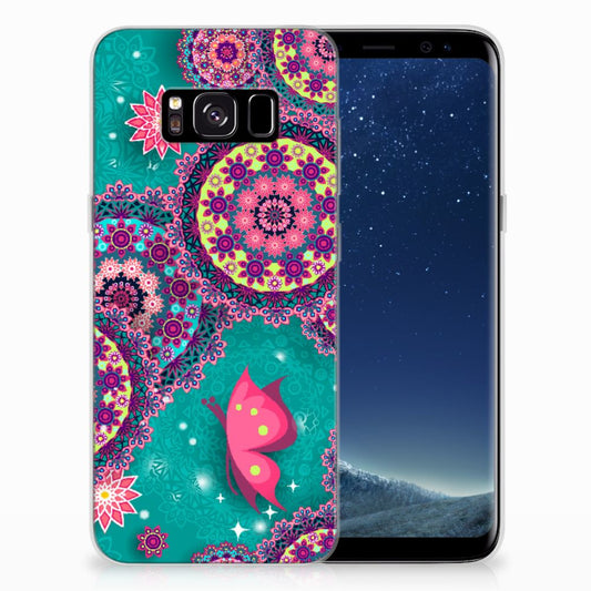 Samsung Galaxy S8 Hoesje maken Cirkels en Vlinders