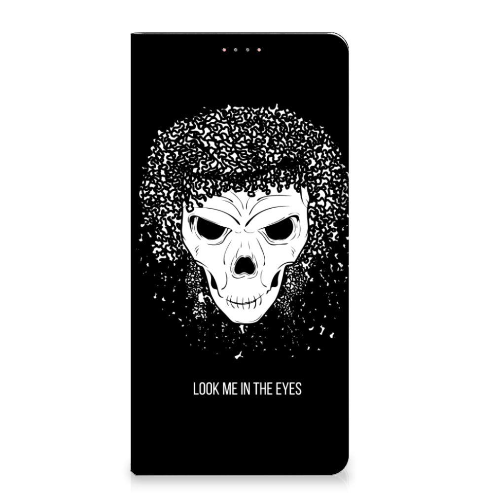 Mobiel BookCase Samsung Galaxy A13 (4G) Skull Hair - B2C Telecom