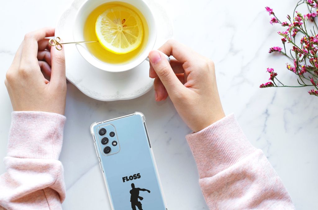 Samsung Galaxy A73 Stevig Bumper Hoesje Floss B2C Telecom