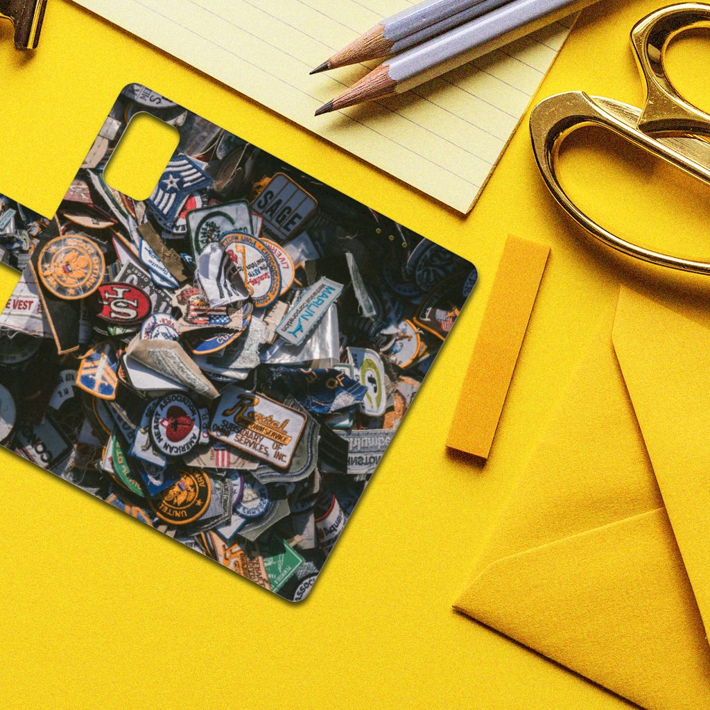 Samsung Galaxy A02s | M02s Telefoonhoesje met foto Badges