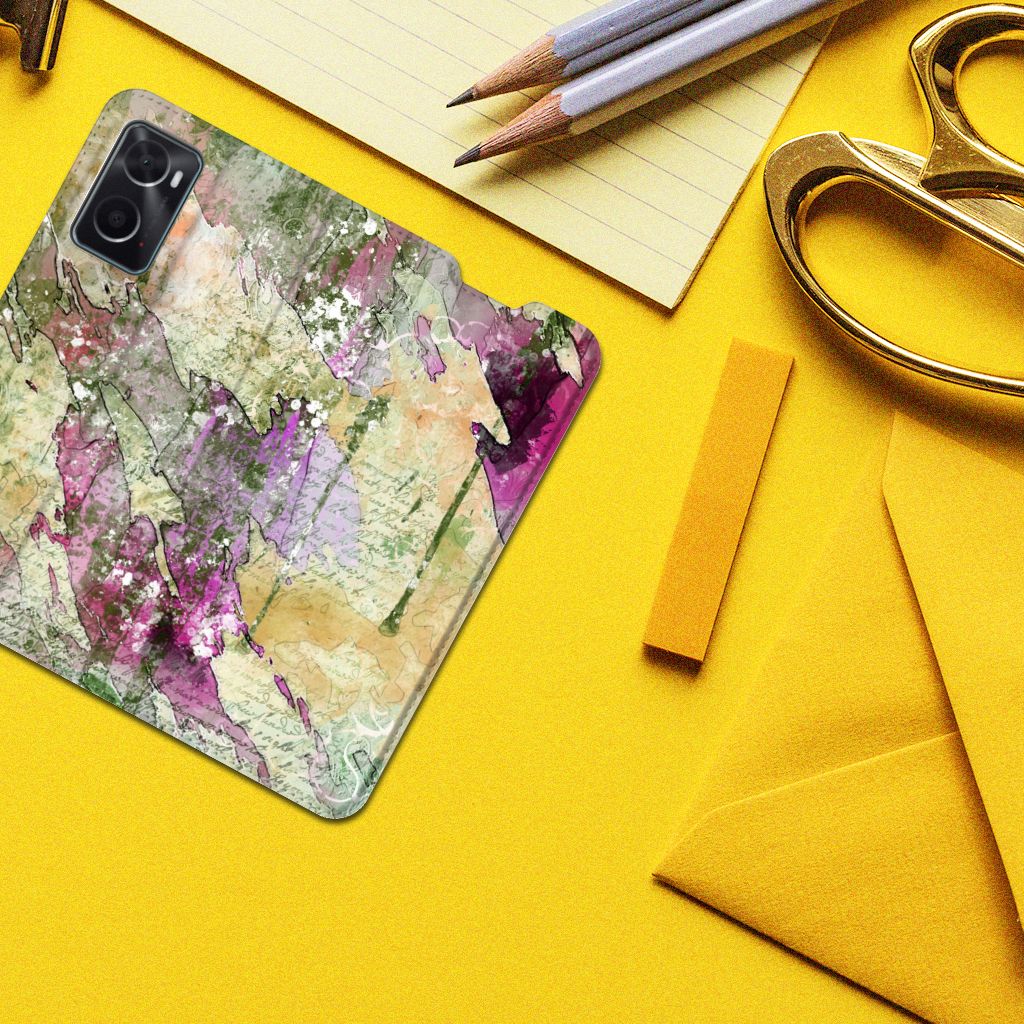 Bookcase OPPO A96 | A76 Letter Painting - B2C Telecom