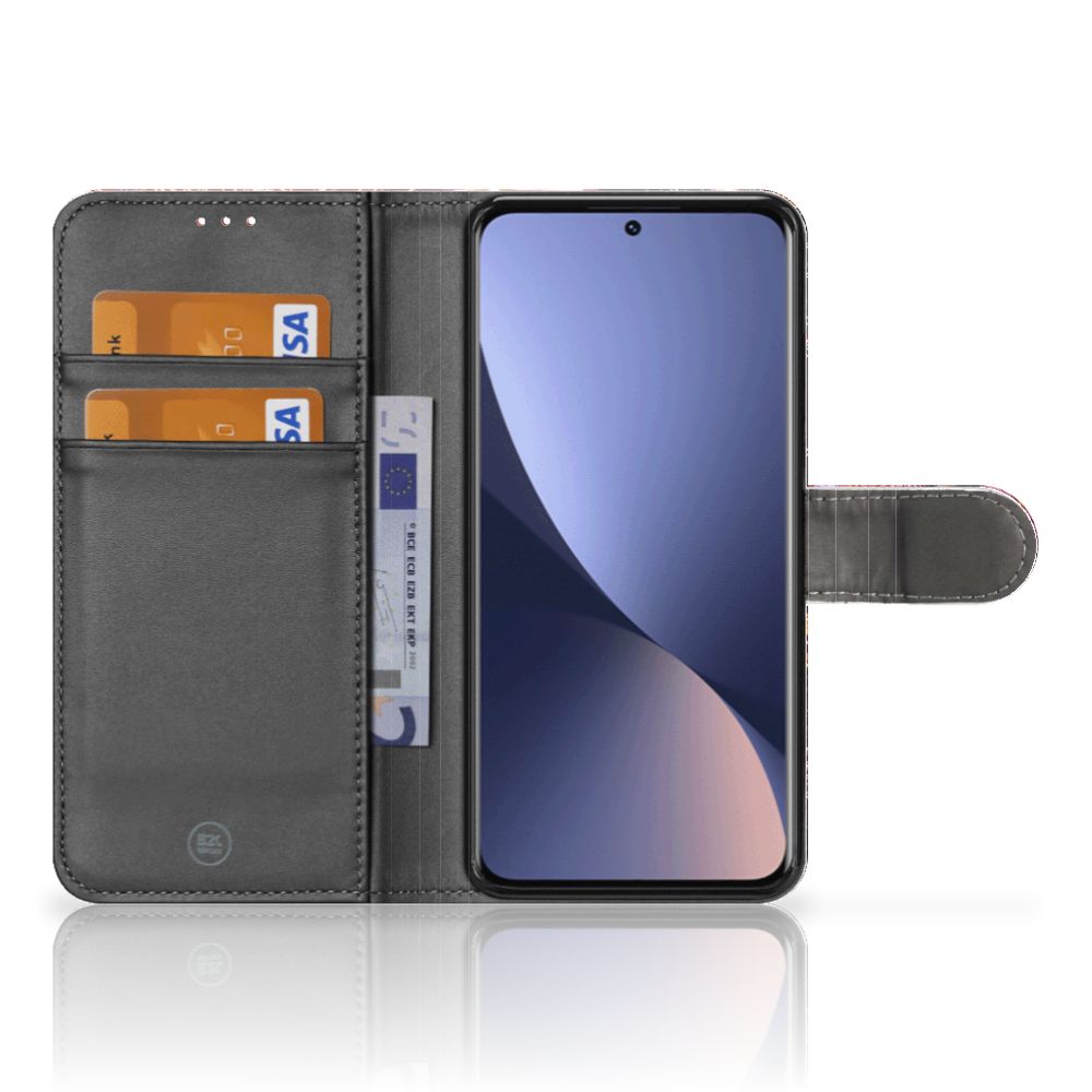 Xiaomi 12 | 12X Wallet Case met Pasjes Vuurwerk