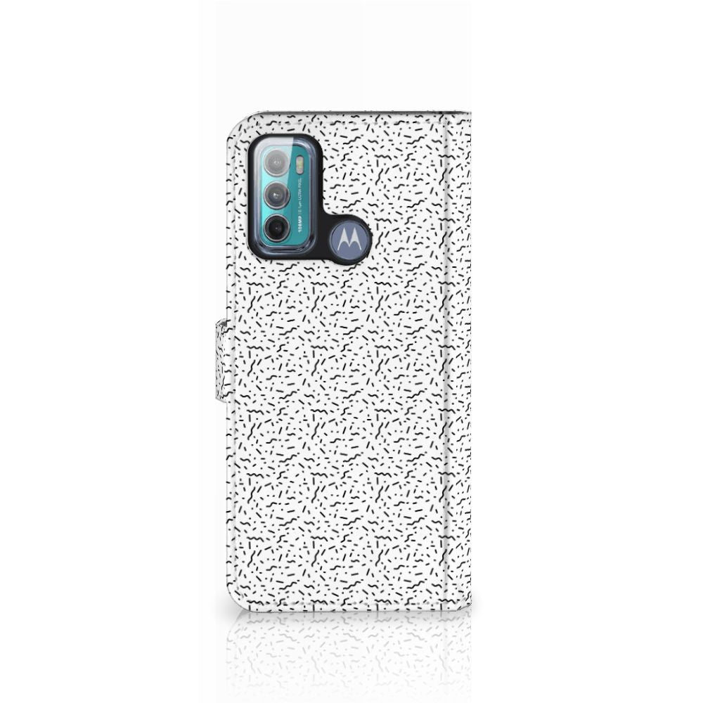 Motorola Moto G60 Telefoon Hoesje Stripes Dots