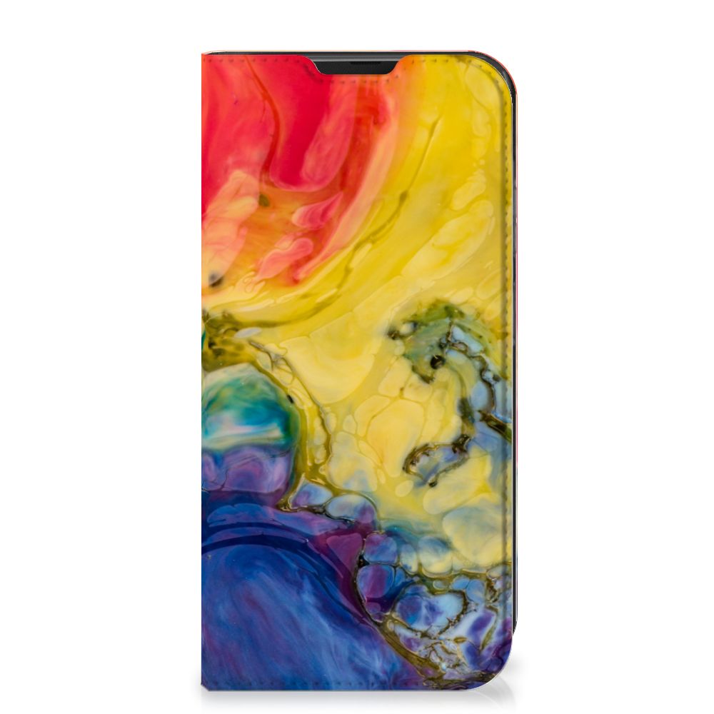 Bookcase Samsung Galaxy Xcover 6 Pro Watercolor Dark