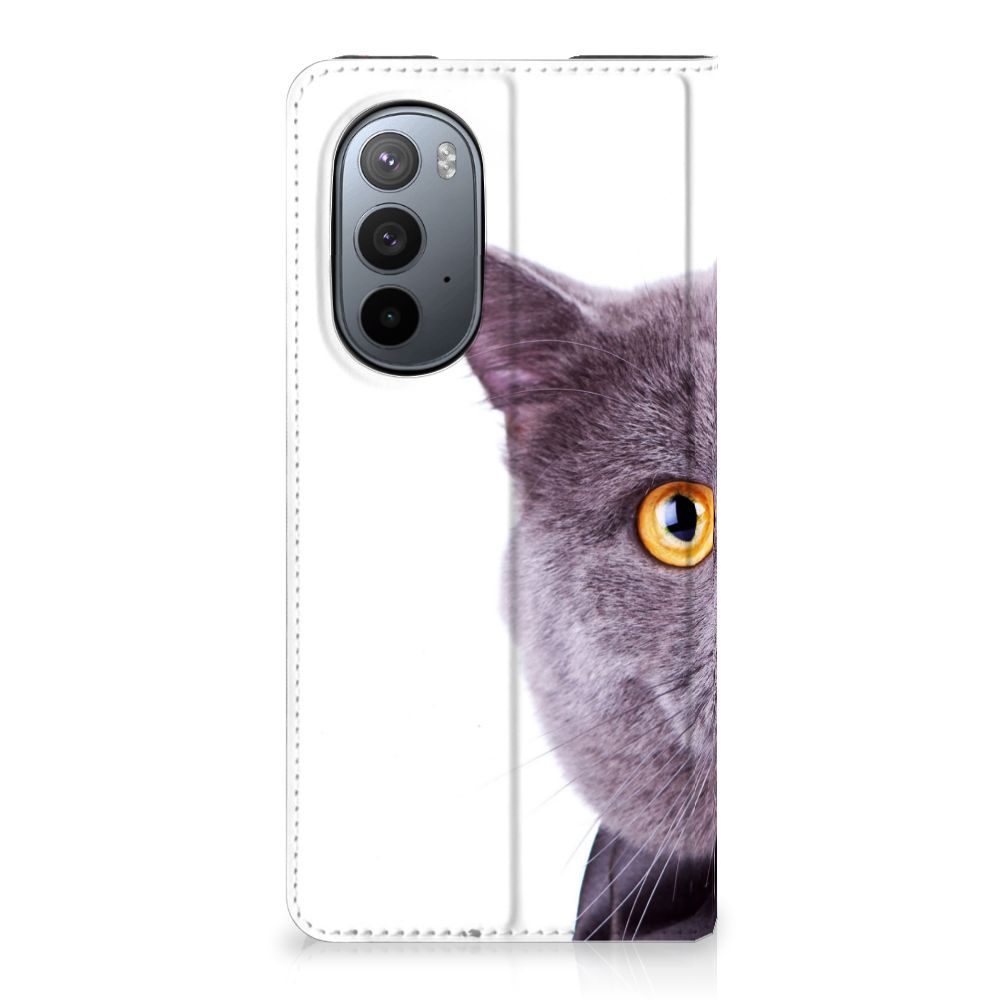 Motorola Edge 30 Pro Hoesje maken Kat - B2C Telecom