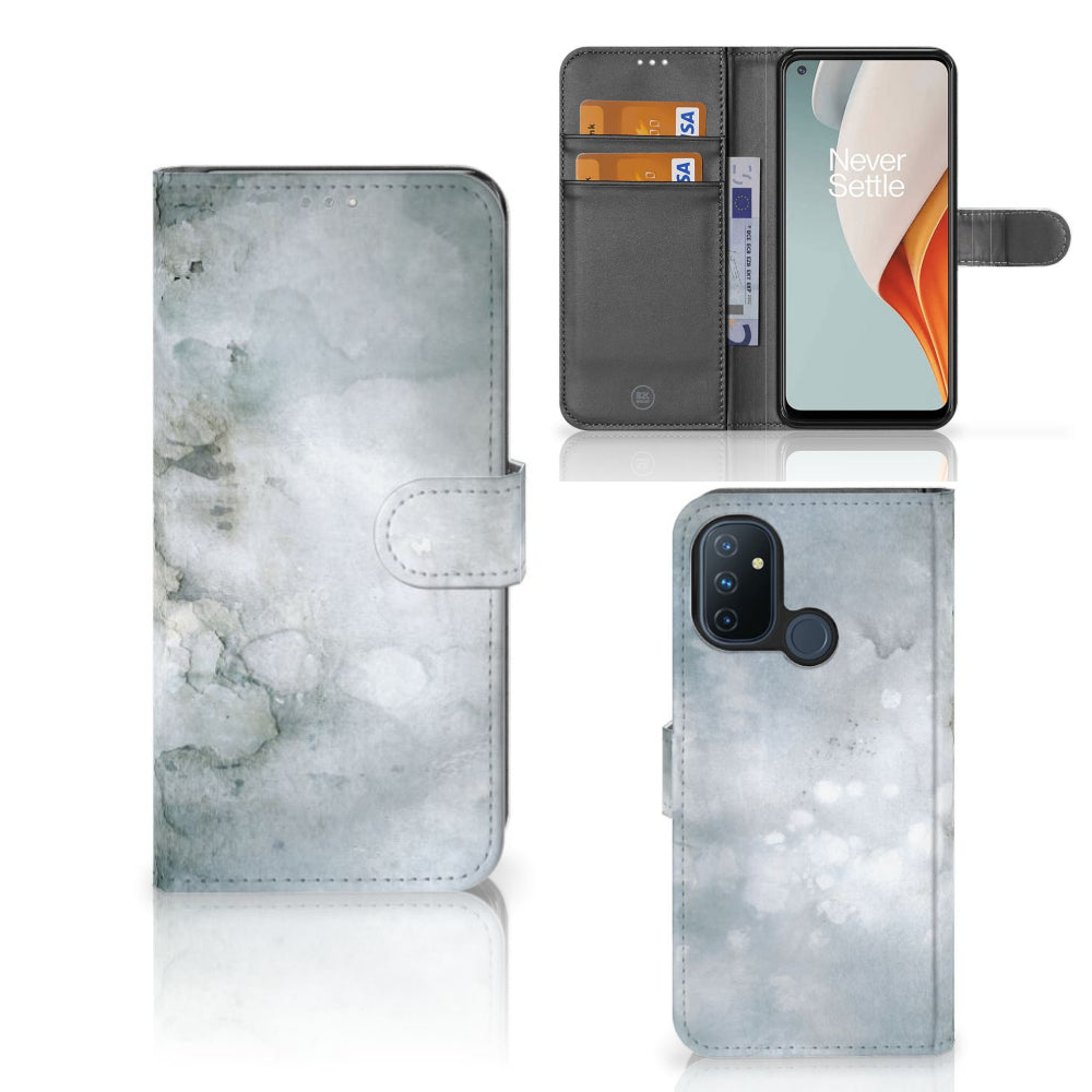 Hoesje OnePlus Nord N100 Painting Grey