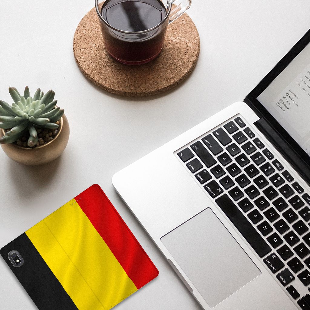 Samsung Galaxy A10 Standcase Belgische Vlag - B2C Telecom
