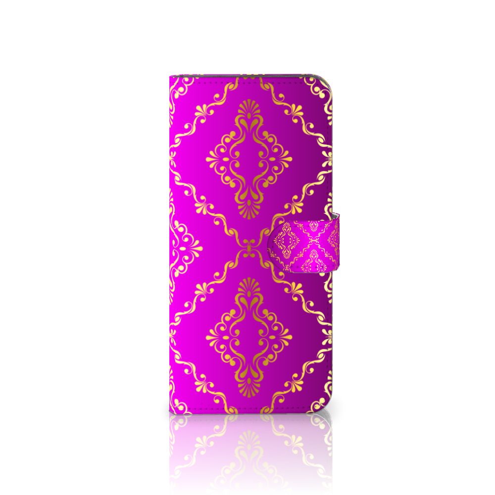 Wallet Case Motorola Edge 20 Lite Barok Roze