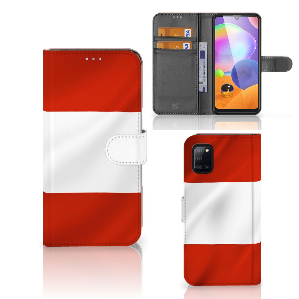 Samsung Galaxy A31 Bookstyle Case Oostenrijk