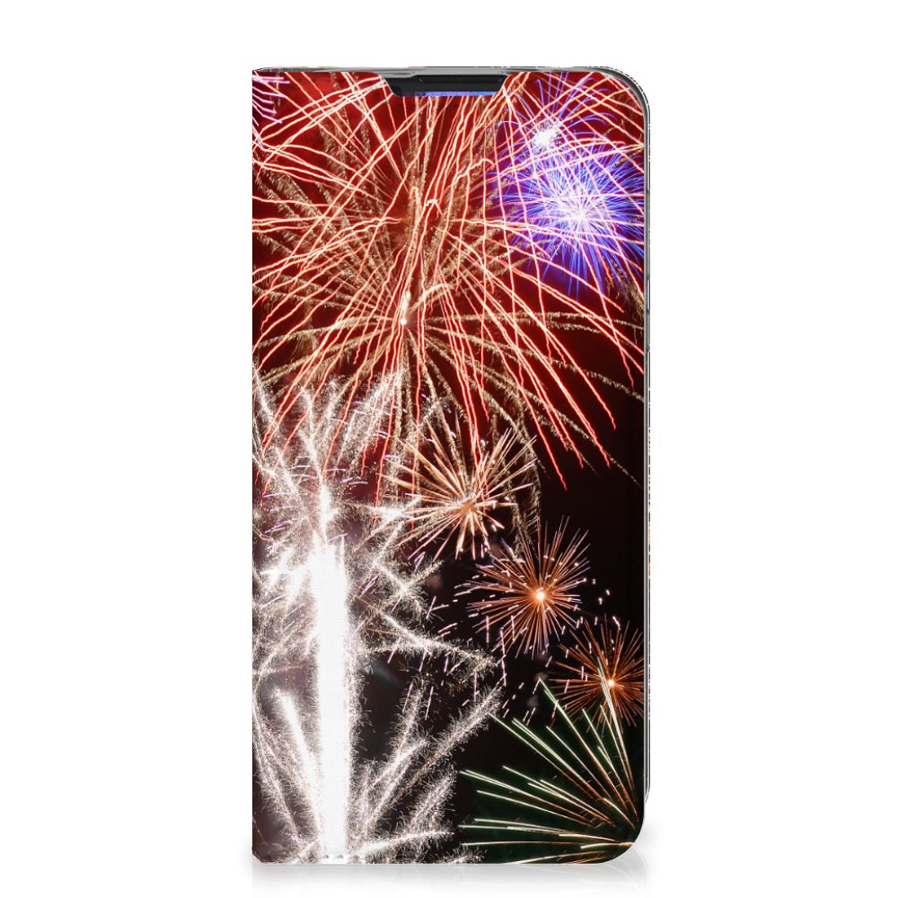 Motorola Moto G Pro Hippe Standcase Vuurwerk - B2C Telecom