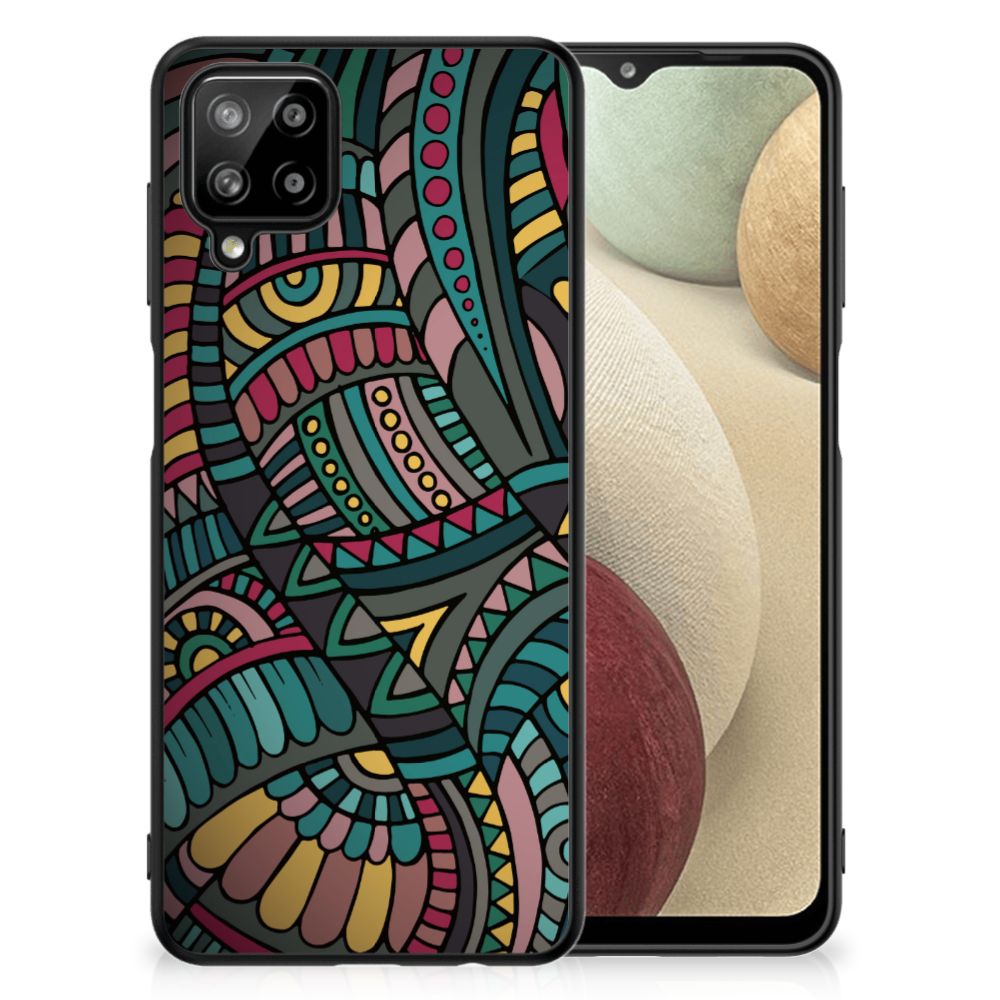 Samsung Galaxy A12 Back Case Aztec