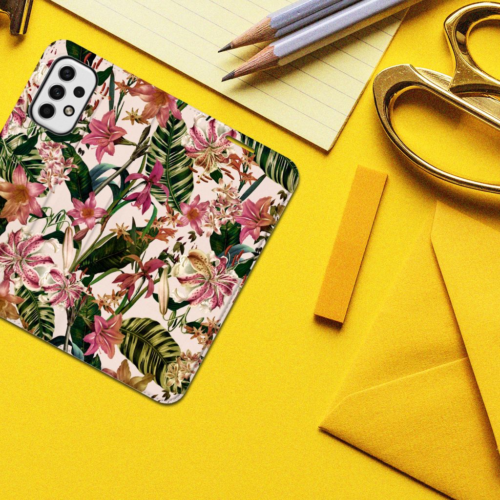 Samsung Galaxy A23 Smart Cover Flowers - B2C Telecom