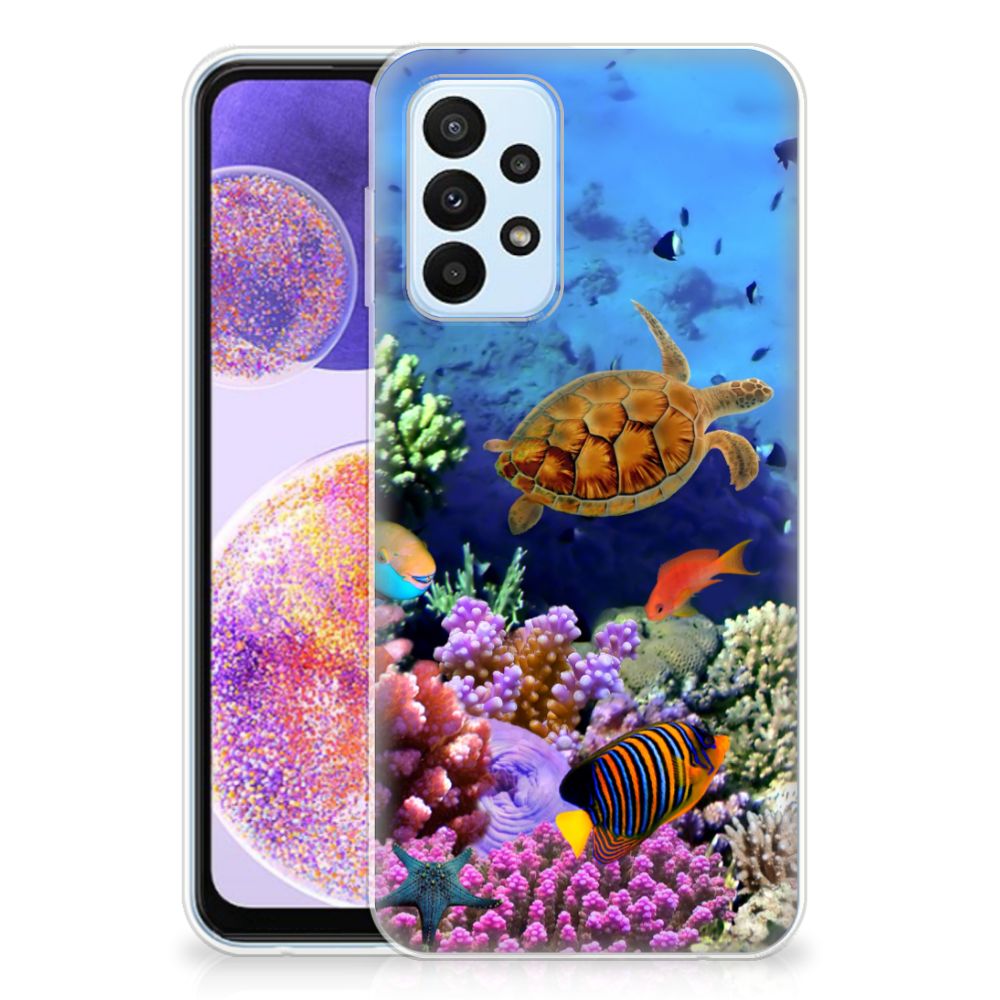 Samsung Galaxy A23 TPU Hoesje Vissen B2C Telecom