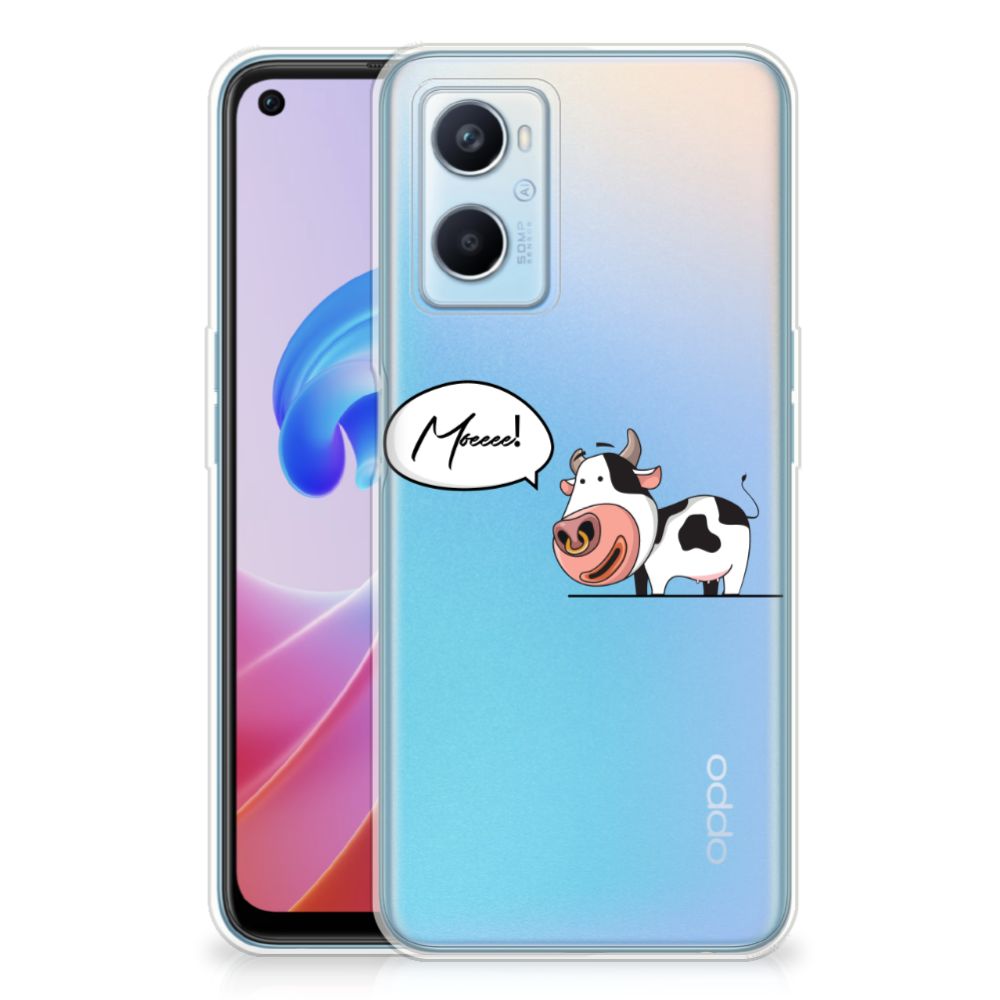 OPPO A96 | OPPO A76 Telefoonhoesje met Naam Cow